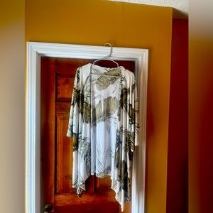 Liquid knit summer kimono, rich colors